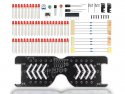 Doe-het-zelf LED Disco bril kit groen